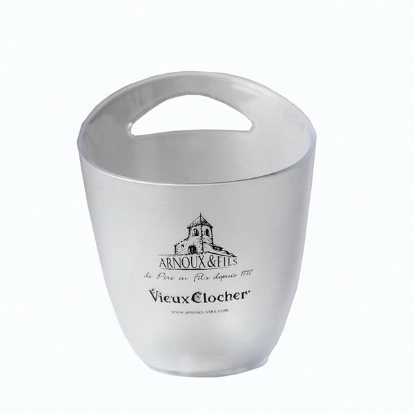 Single Tote Plastic Ice Bucket 2