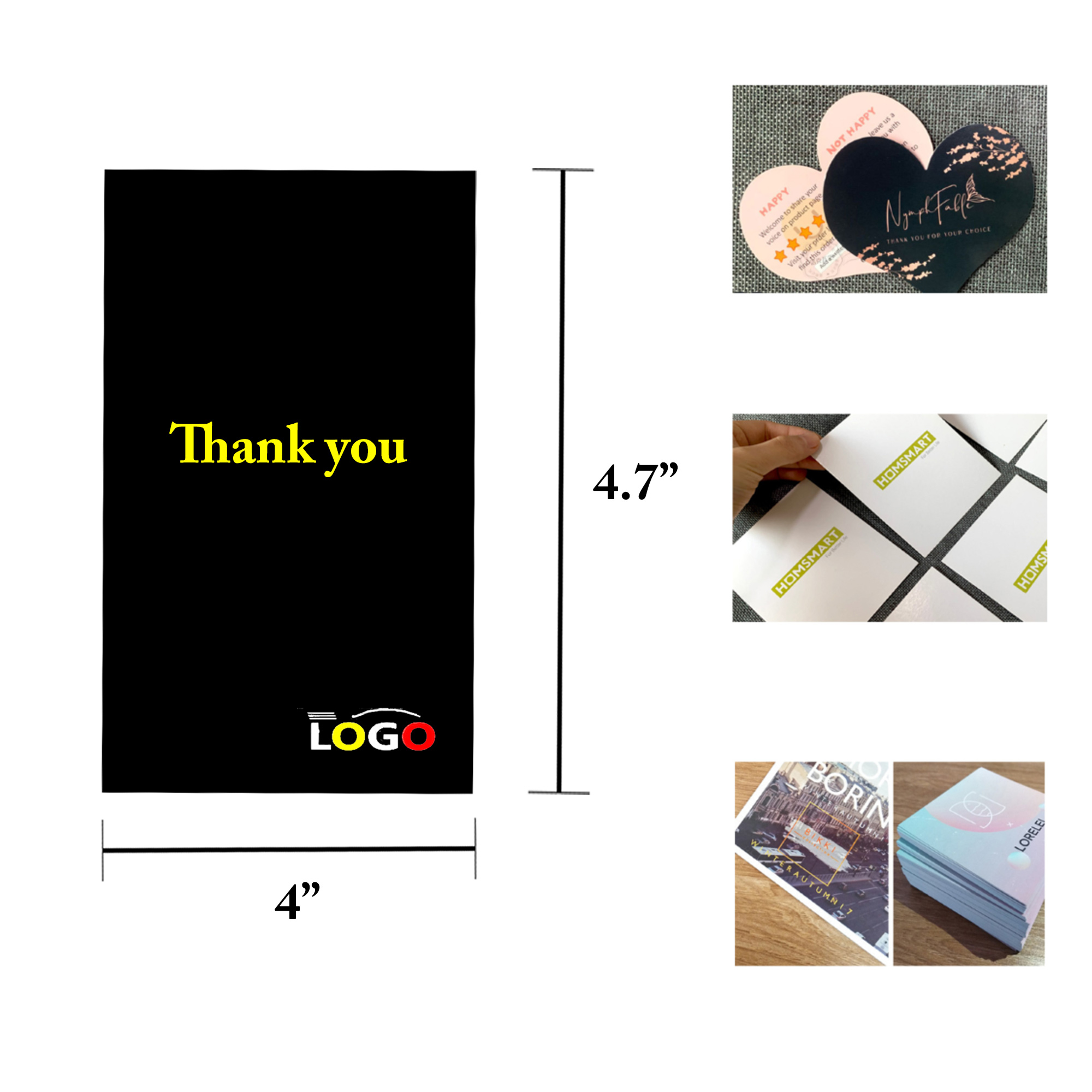 Custom Thank You Cards Business Cards 2