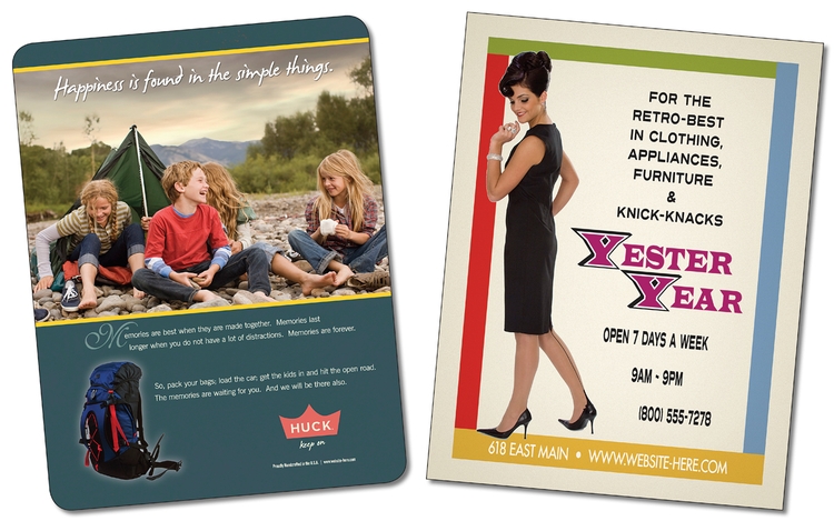 Laminated Plastic Card - 4x5.25 - 30 pt. 6