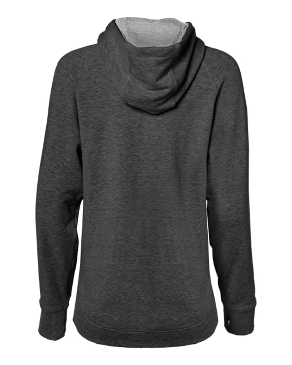 Women's FitFlex French Terry Quarter-Zip Hooded Pullover - 1051 2