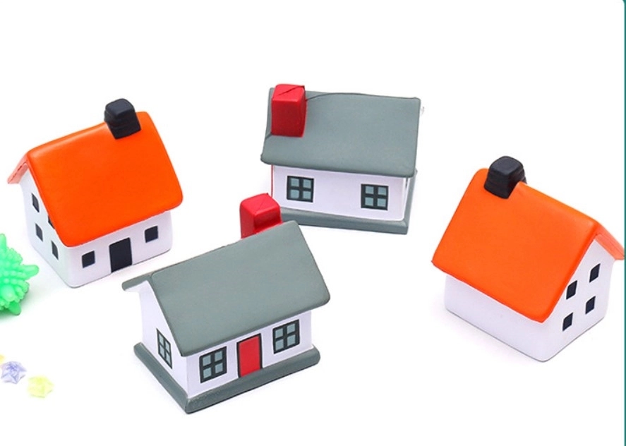 House shaped stress reliever 1