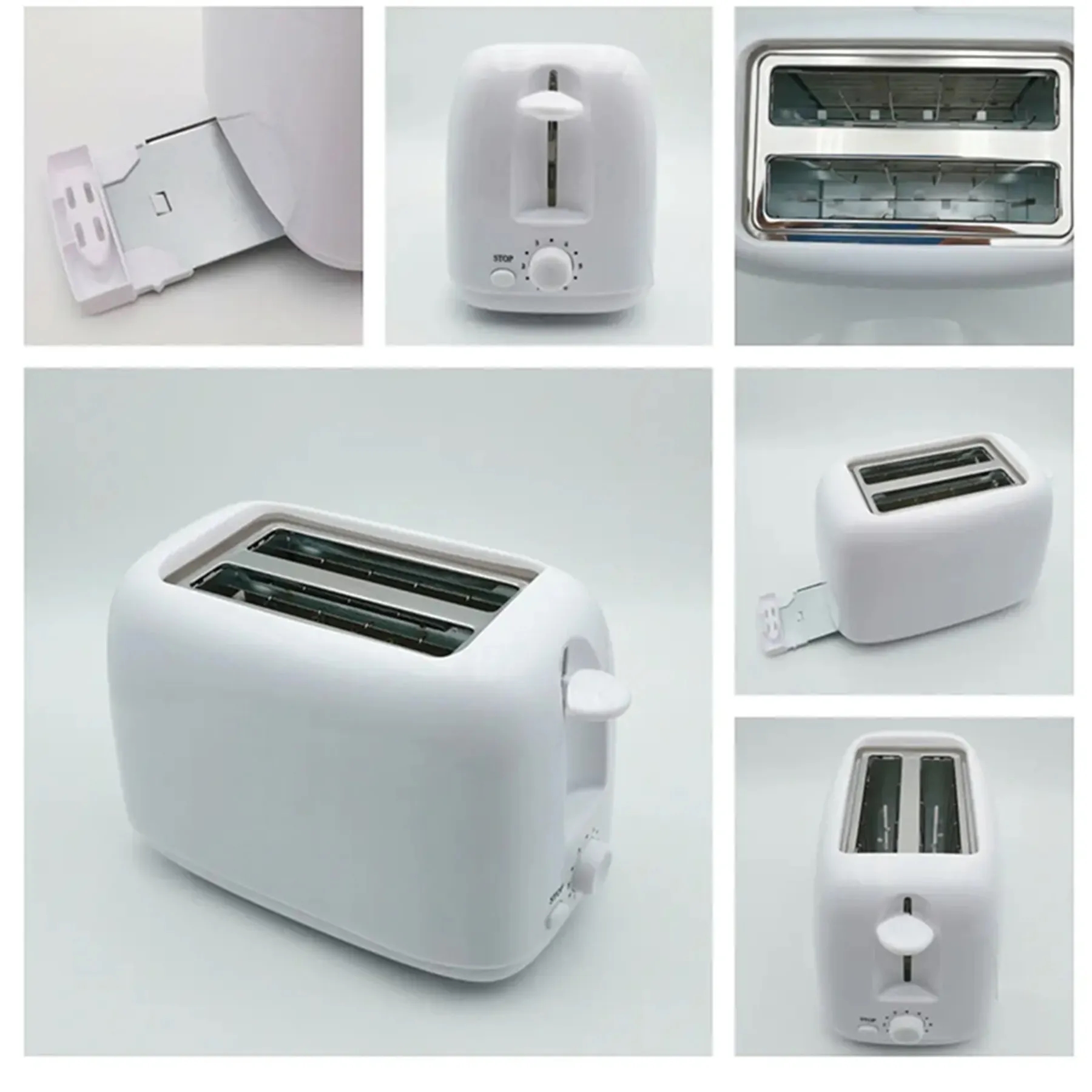 Hot Selling White Home Mini Round Bread Maker 3