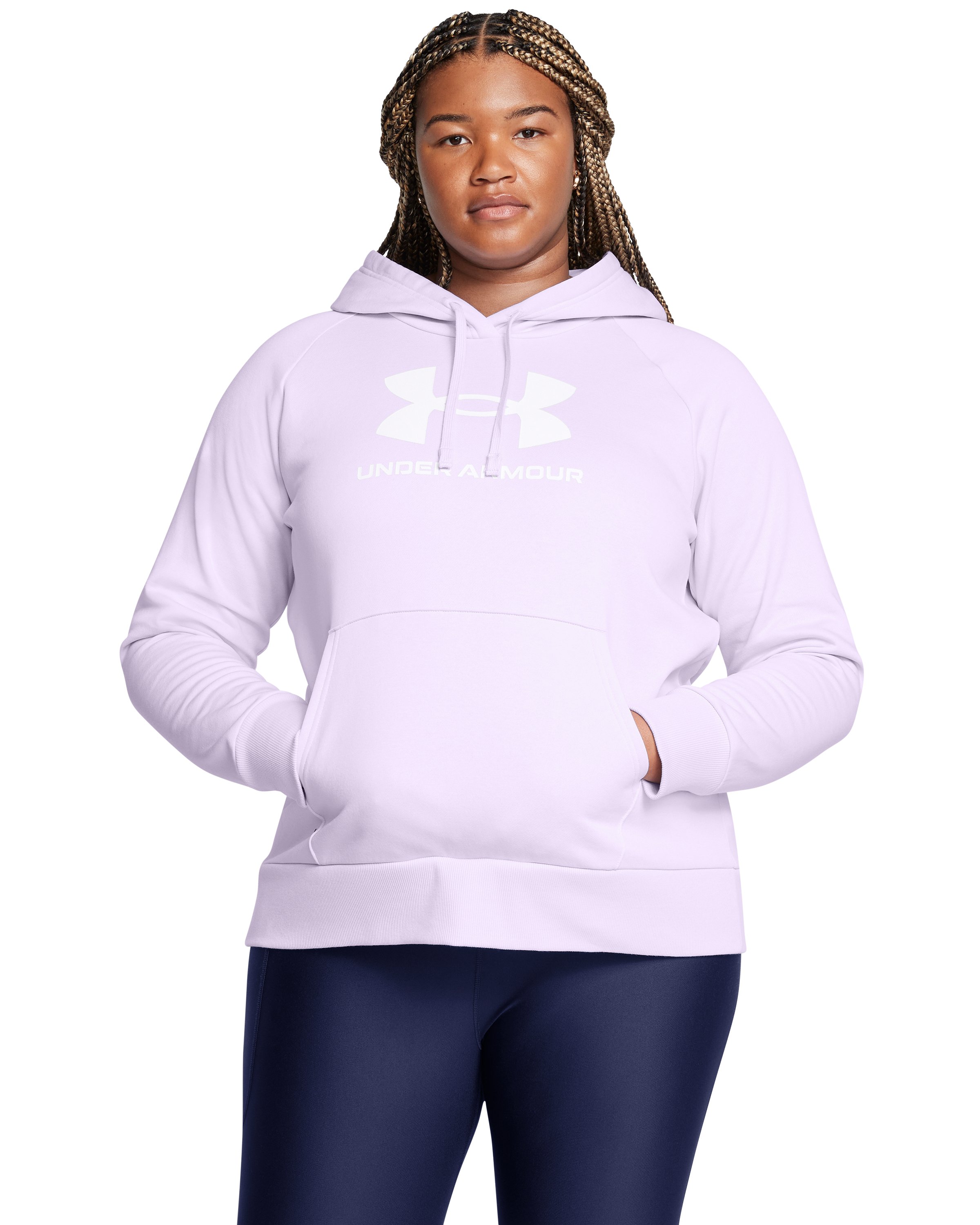 UA Rival Fleece Women's Logo Hoodie 4