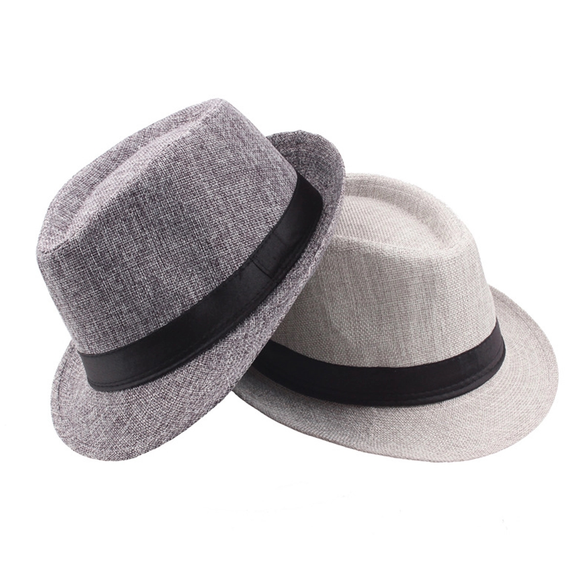 Straw Fedora Hat 2