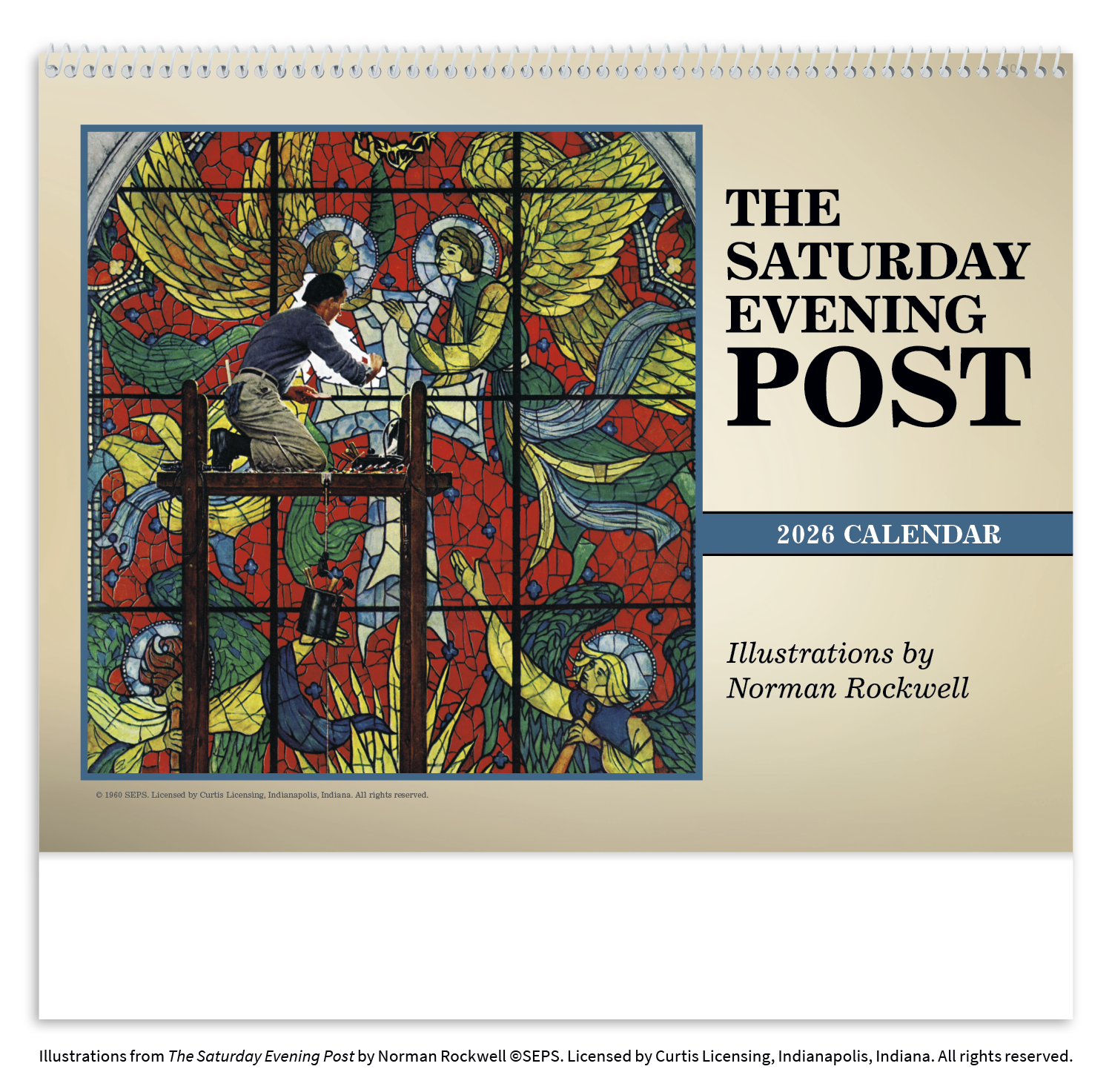 Triumph® Calendars The Saturday Evening Post Illustrations by Norman Rockwell Calendar 16