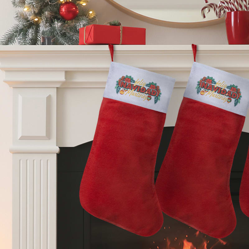 Custom Felt Christmas Stockings 5