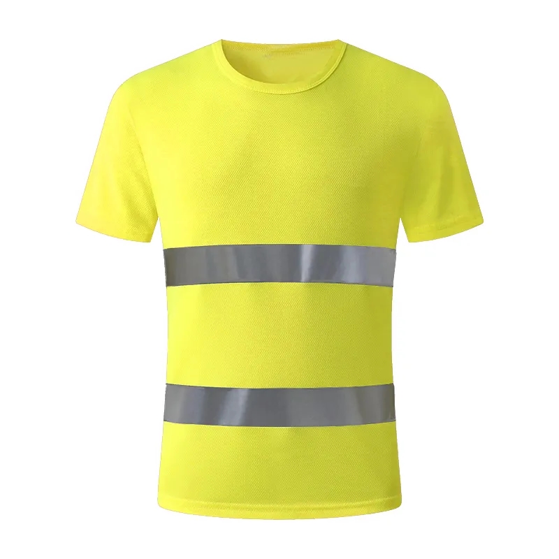High Visibility Safety T Shirts Short Sleeve Customize Logo 8