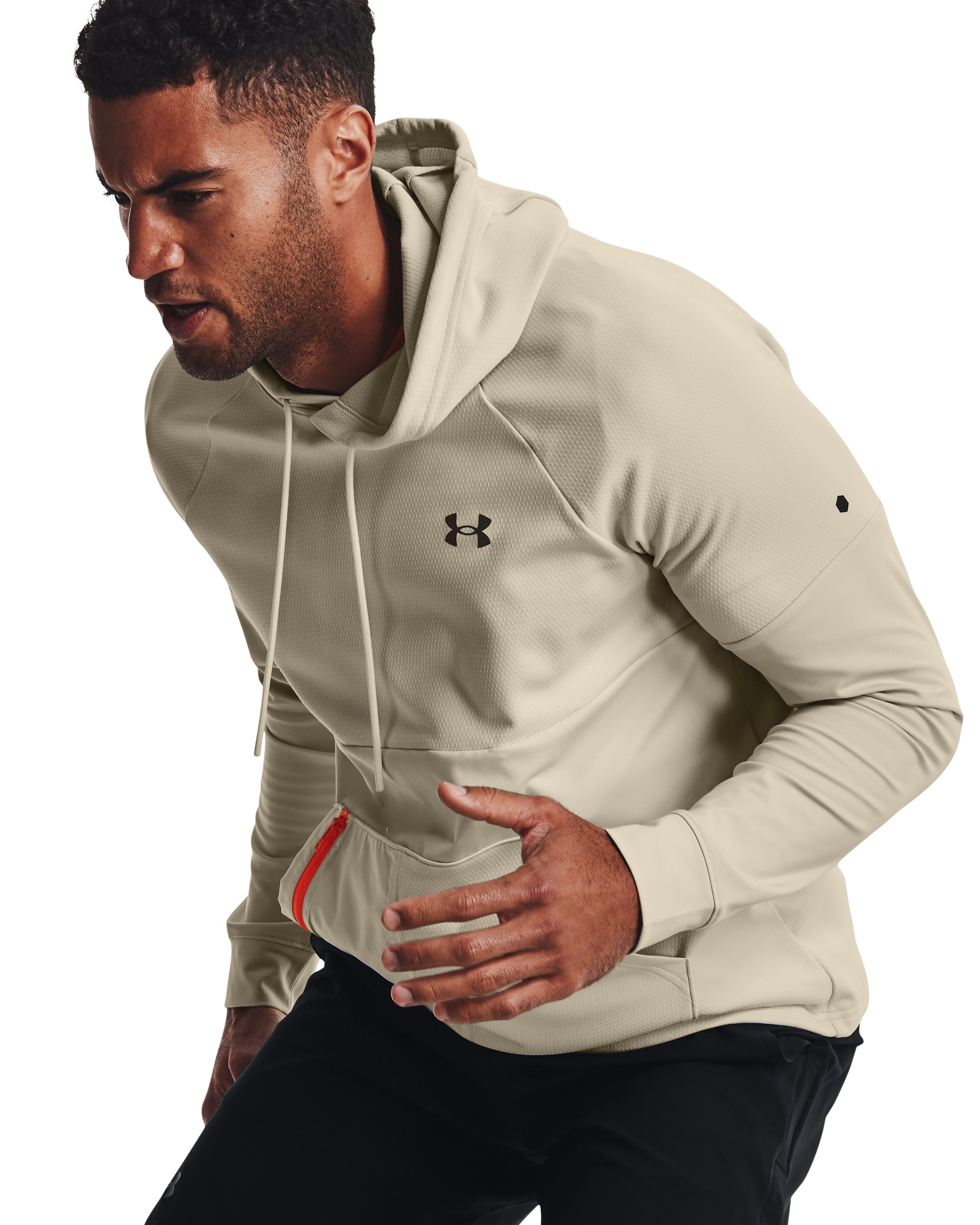 UA RUSH Warm-Up Men's Hoodie, custom hoodie or sweatshirt with logo imprint 2