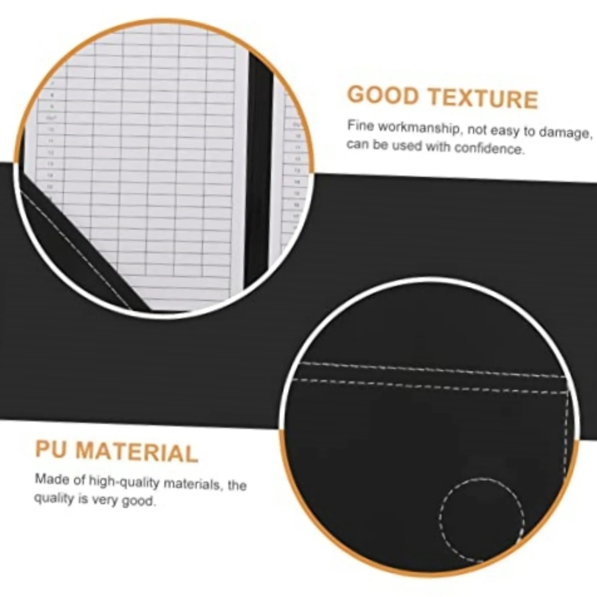 Golf Scorecard Holder PU Notebook For Recording Game 8