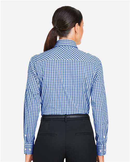 Women's CrownLux Performance® Gingham Dress Shirt - DG536W 13