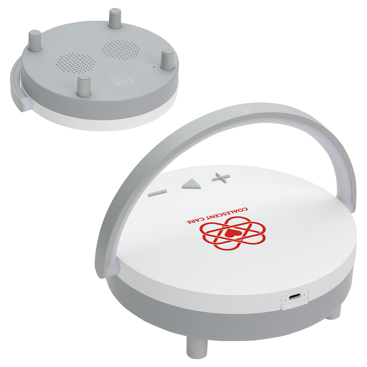 Archway Wireless Speaker with 5W Wireless Charger + Touch Light 3