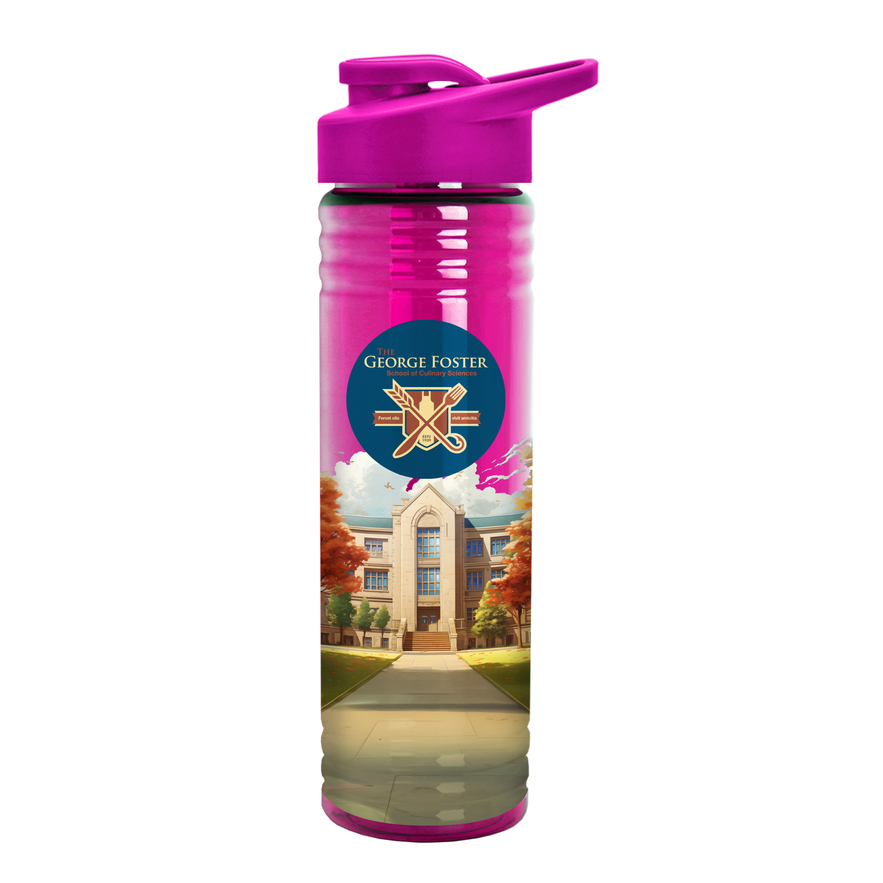 Garyline® Slim Fit Bottle with Drink-Thru Lid - 24 oz. 662