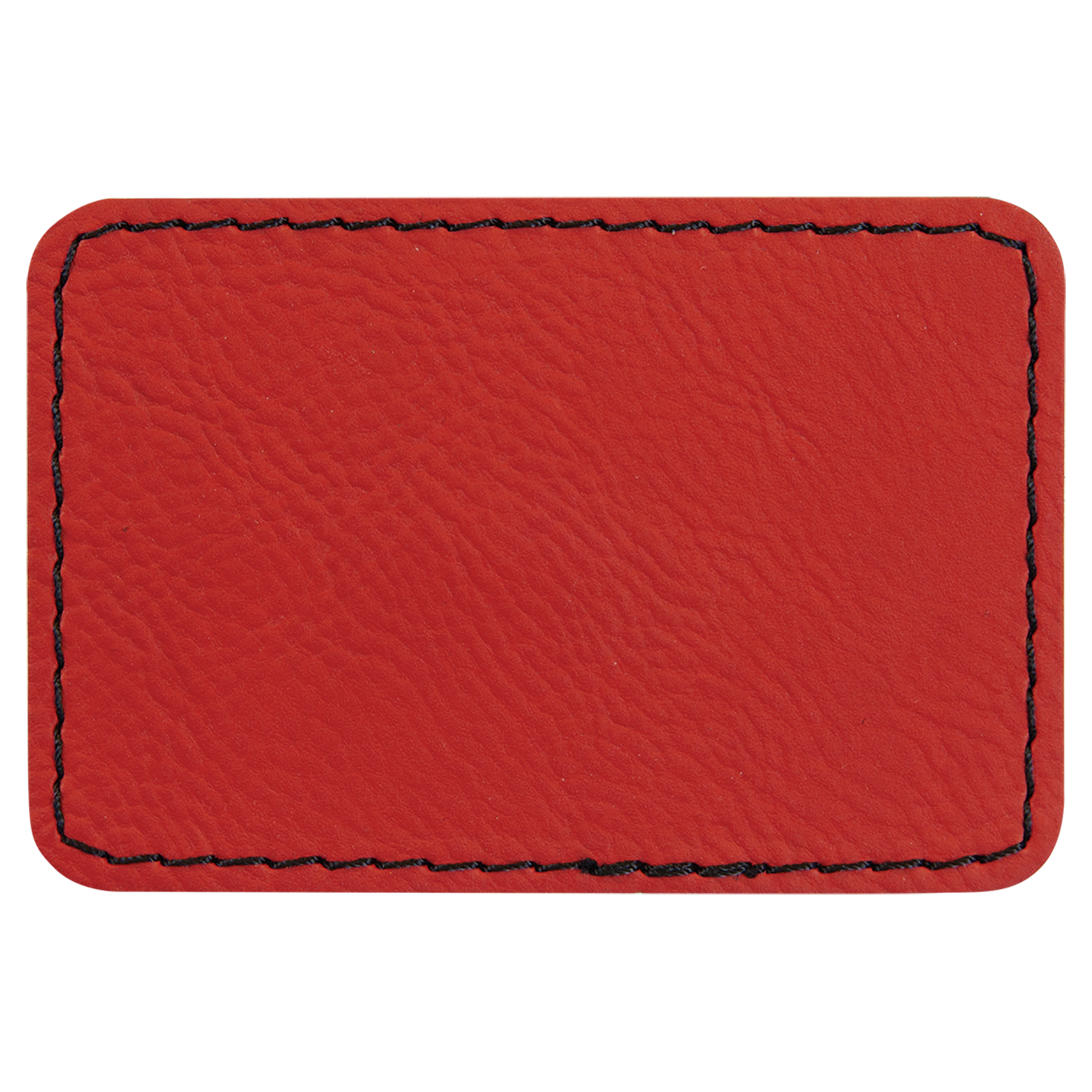 3" x 2" Rectangle Leatherette Patch with Adhesive 4