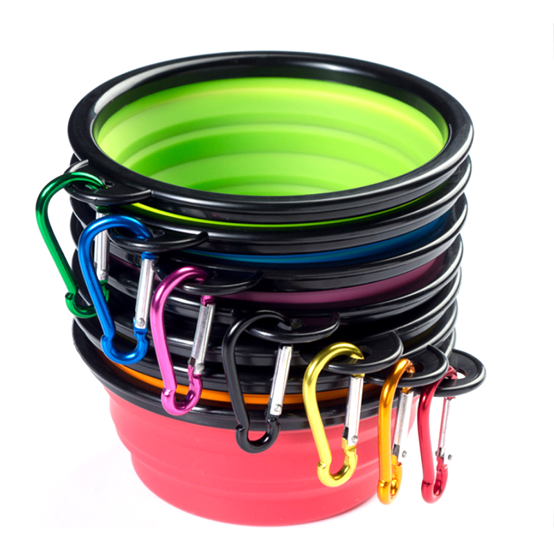 Collapsible Pet Bowl with Safety Buckle 3