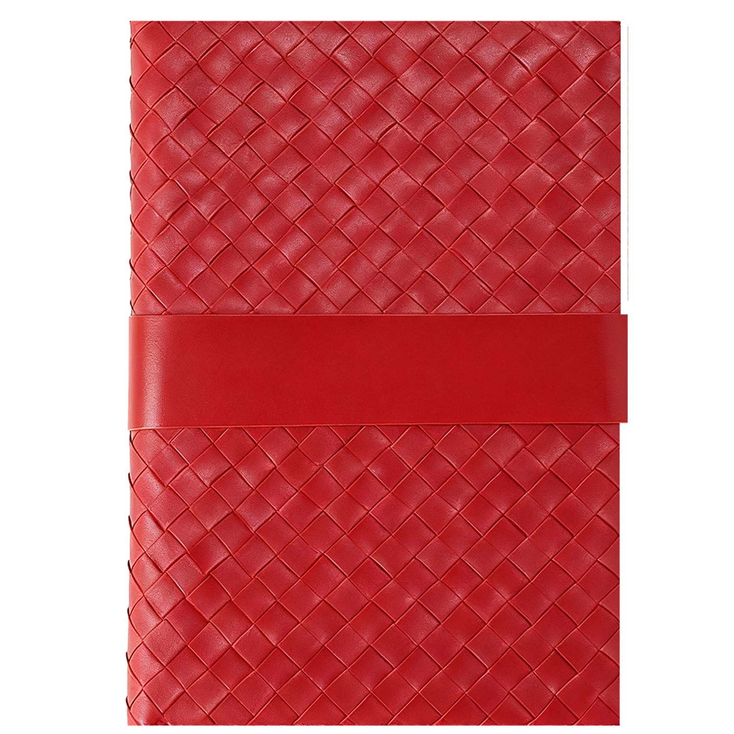 A5 PU Leather Woven Texture Business Notebook 21