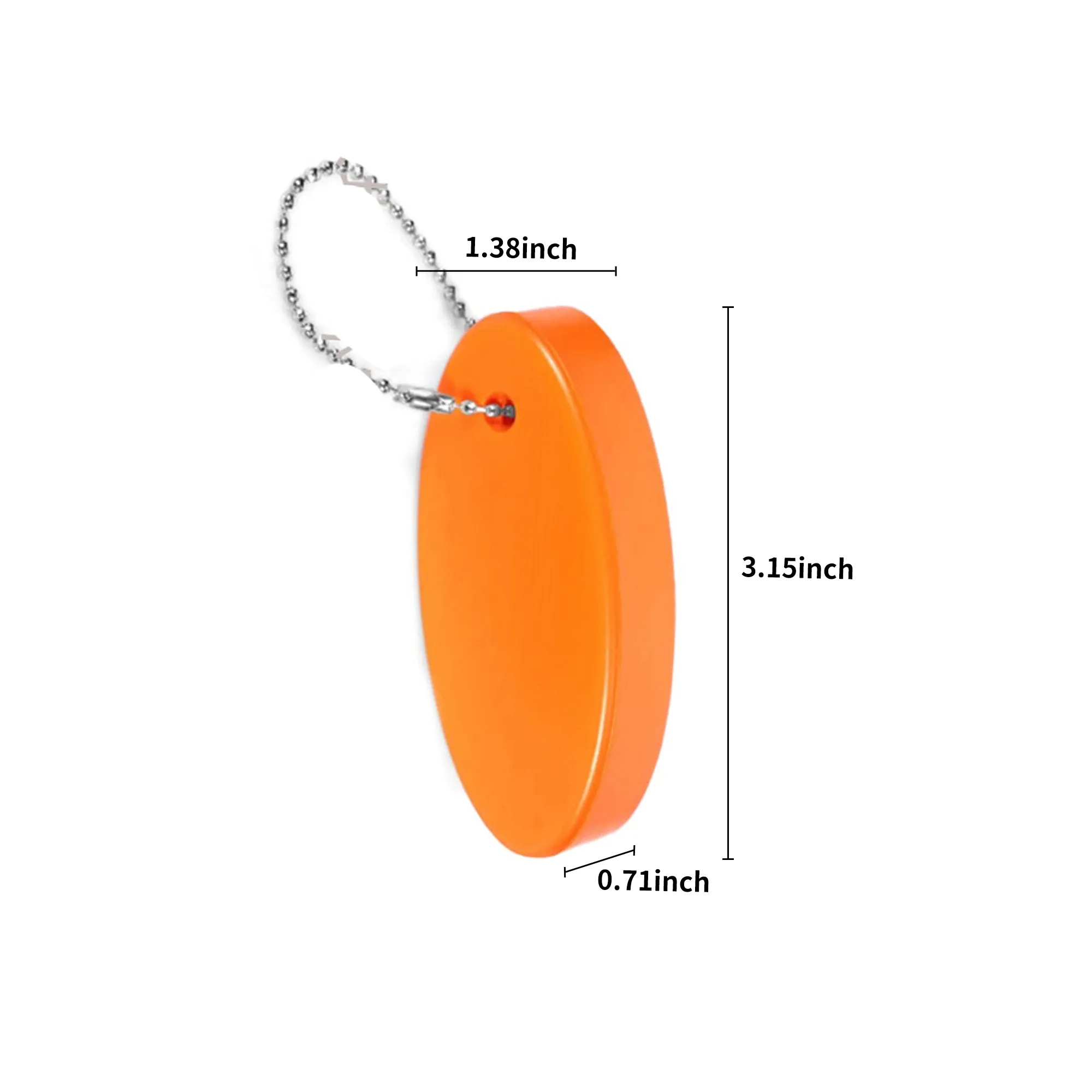 Lightweight Floating Keychain EVA Soft Durable Build 5