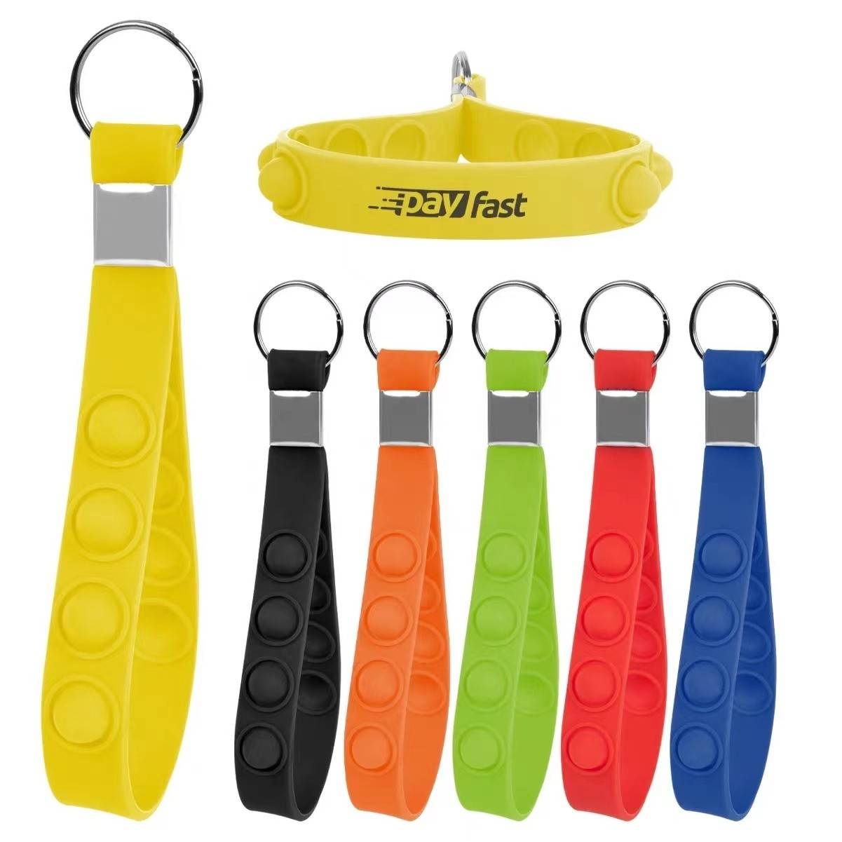 Push Pop Stress Reliever Keychain 3
