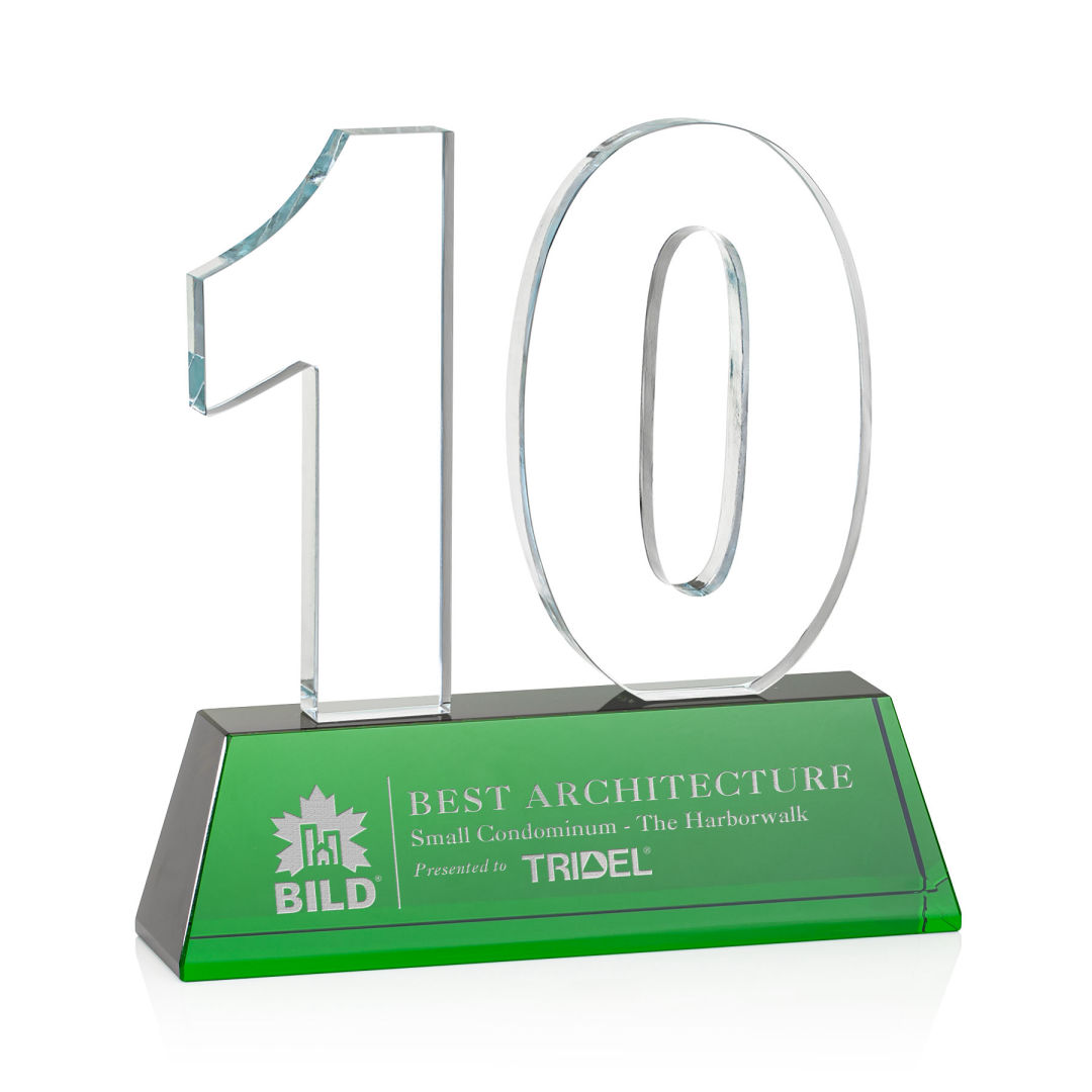 Milestone Optical Award - Green 2