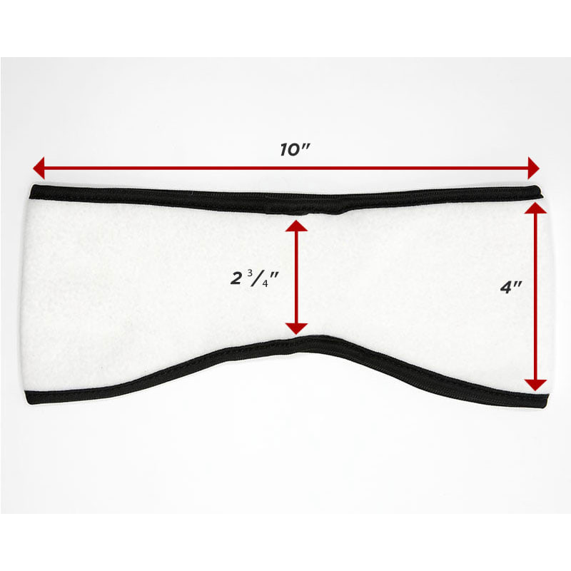 Custom Printed Fleece Ear Warmer Headbands 18