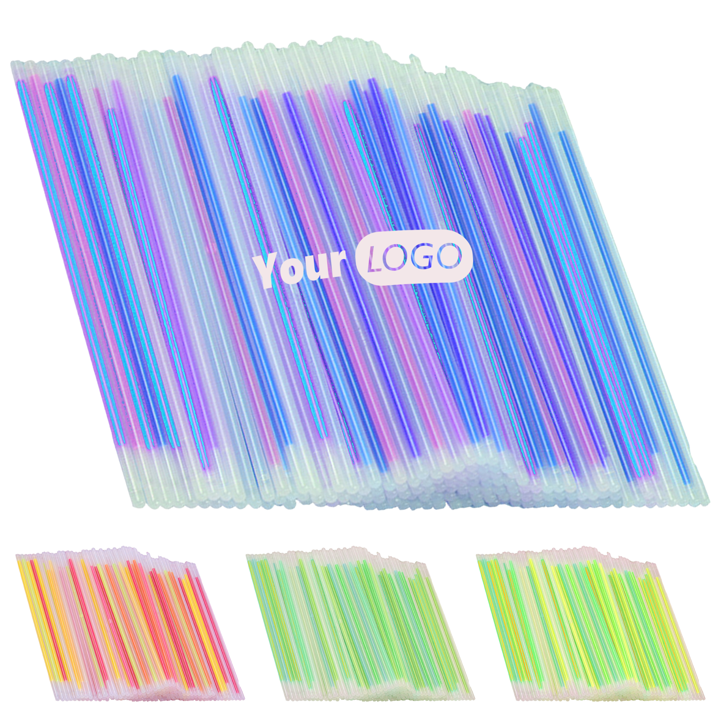 Abs Vibrant 8-Inch Glow Stick Bracelet For Parties And Events 1