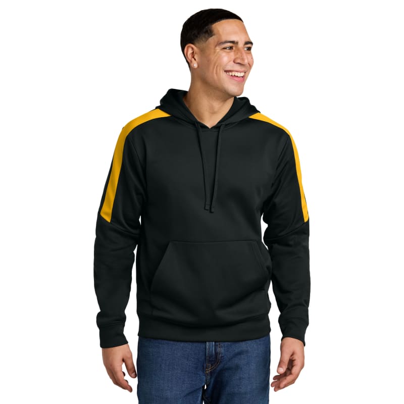 Sport-Tek Sport-Wick Fleece United Pullover Hoodie, custom hoodie or sweatshirt with logo imprint 2