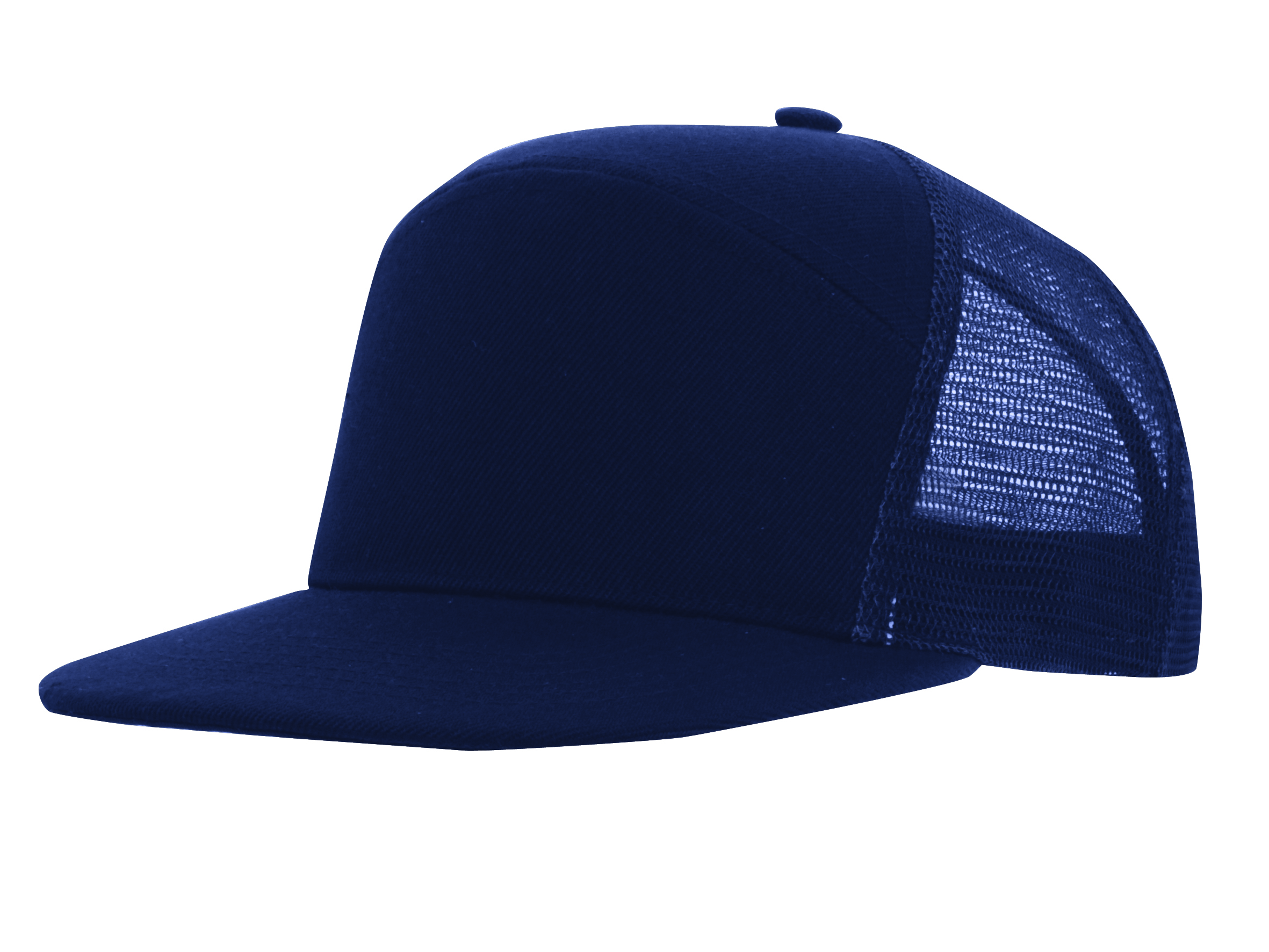 Premium American Twill A Frame Cap with Mesh Back 3
