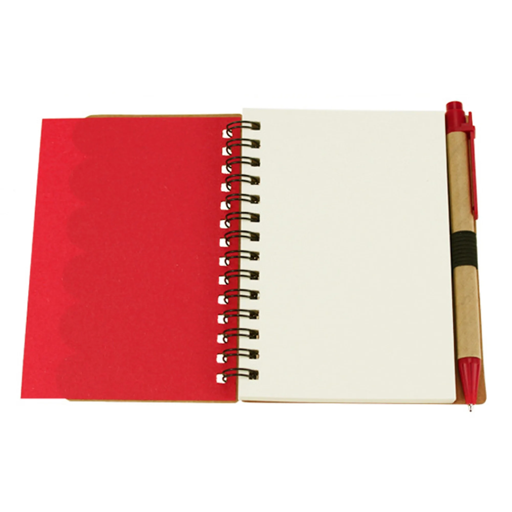 Brown Paper Notebook With Sticky Notes 2