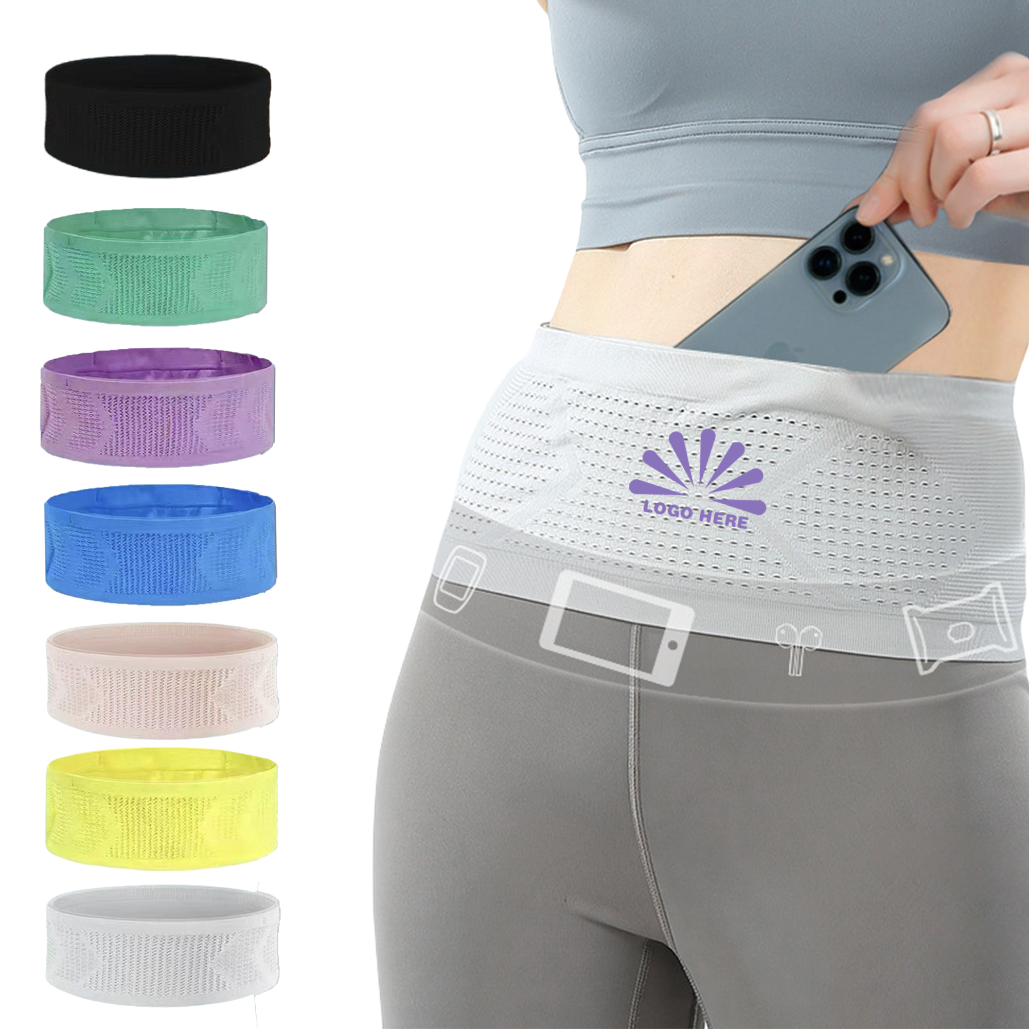MOQ10 Slim Running Belt 2