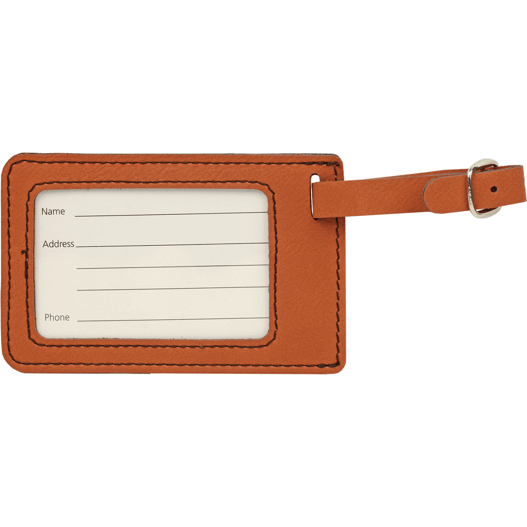Rawhide Leatherette Luggage Tag 5