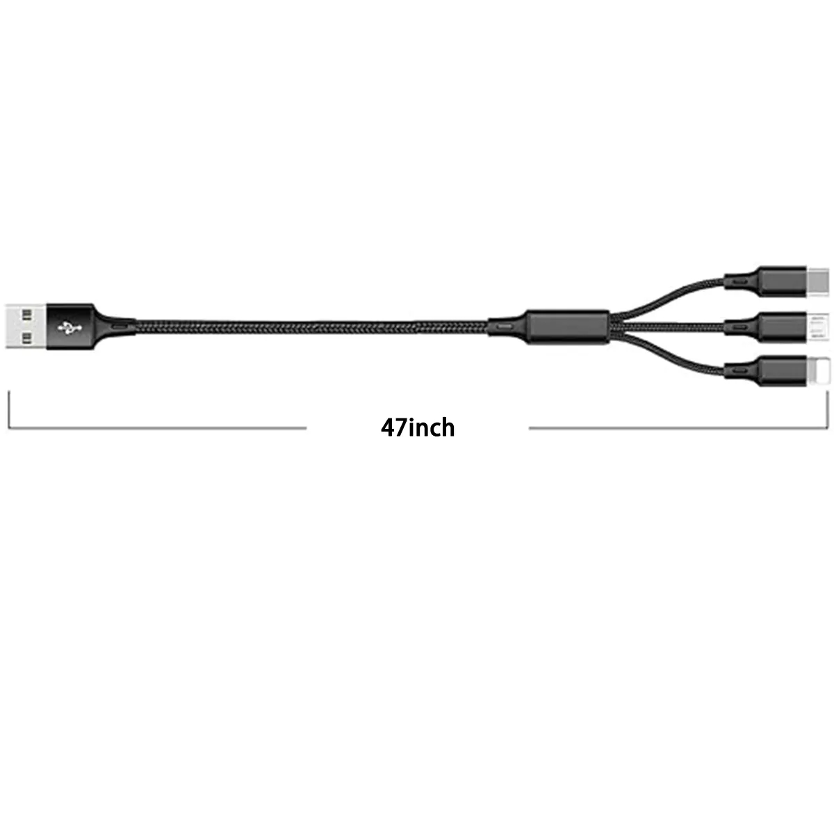 Cellphone Tablet USB Multiple Charging Cord Adapter 6