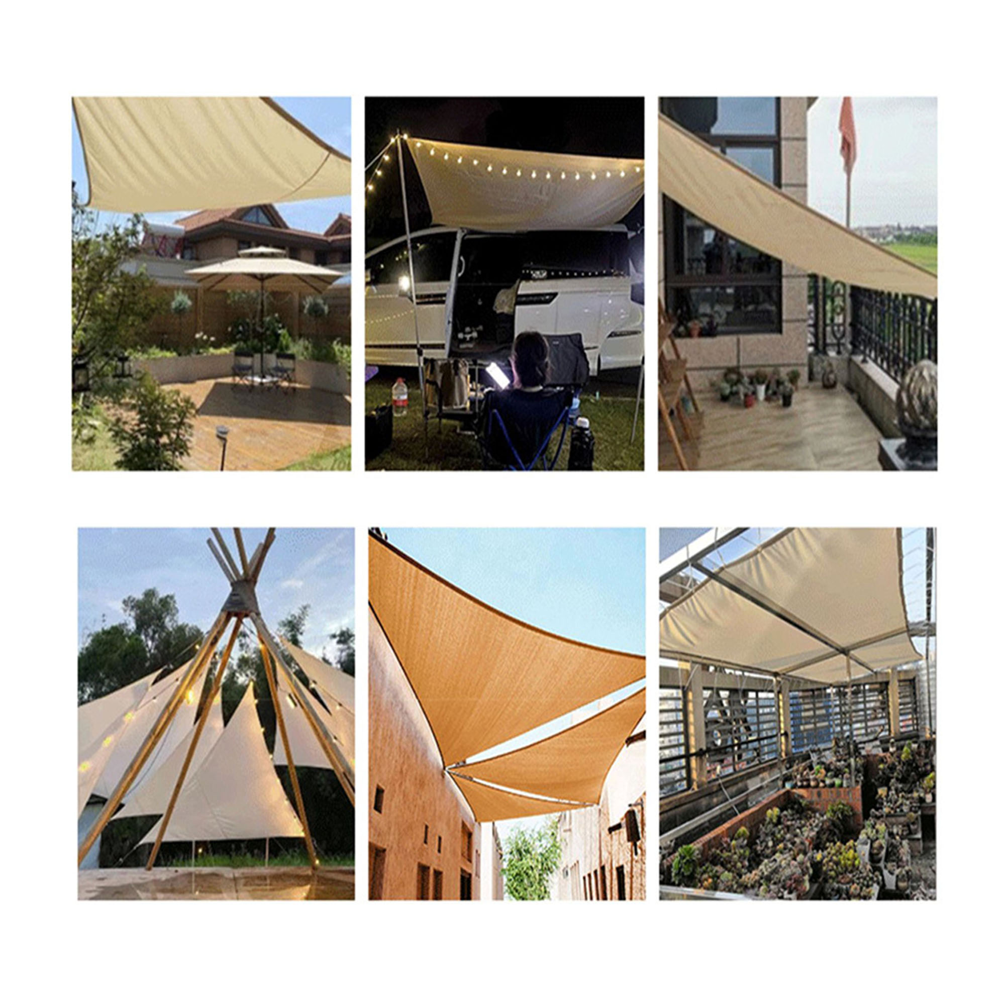 Heavy-Duty Sunscreen Cloth, 420D Oxford Fabric Shade Cover 5