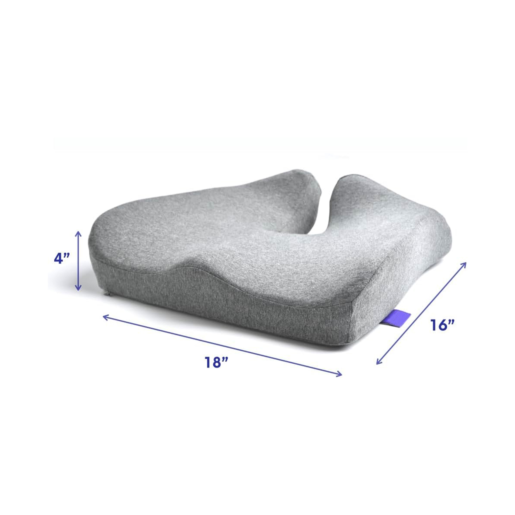 Pressure Relief Memory Foam Seat Cushion 3