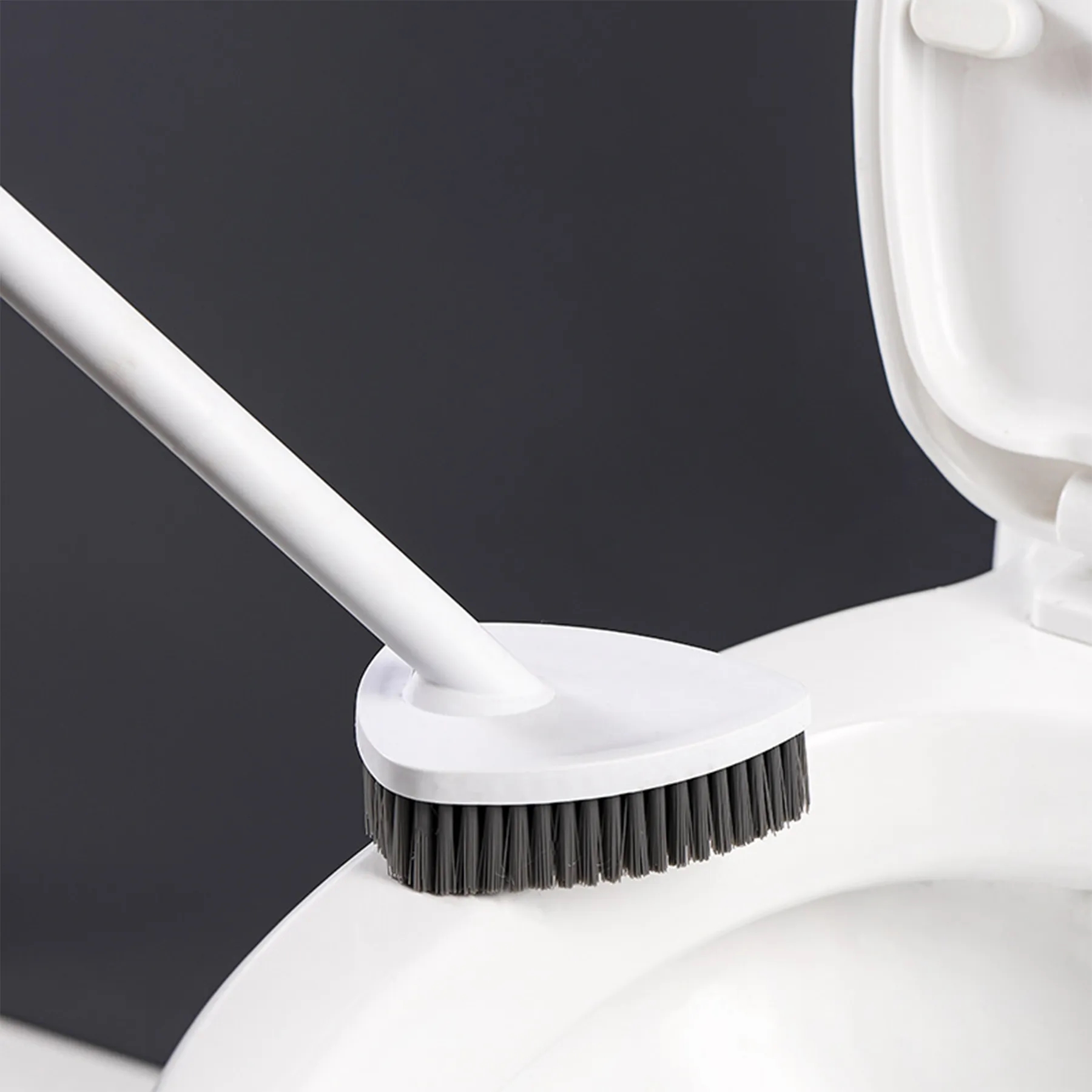Plastic Ceramic Tile Toilet Brush Combination 2