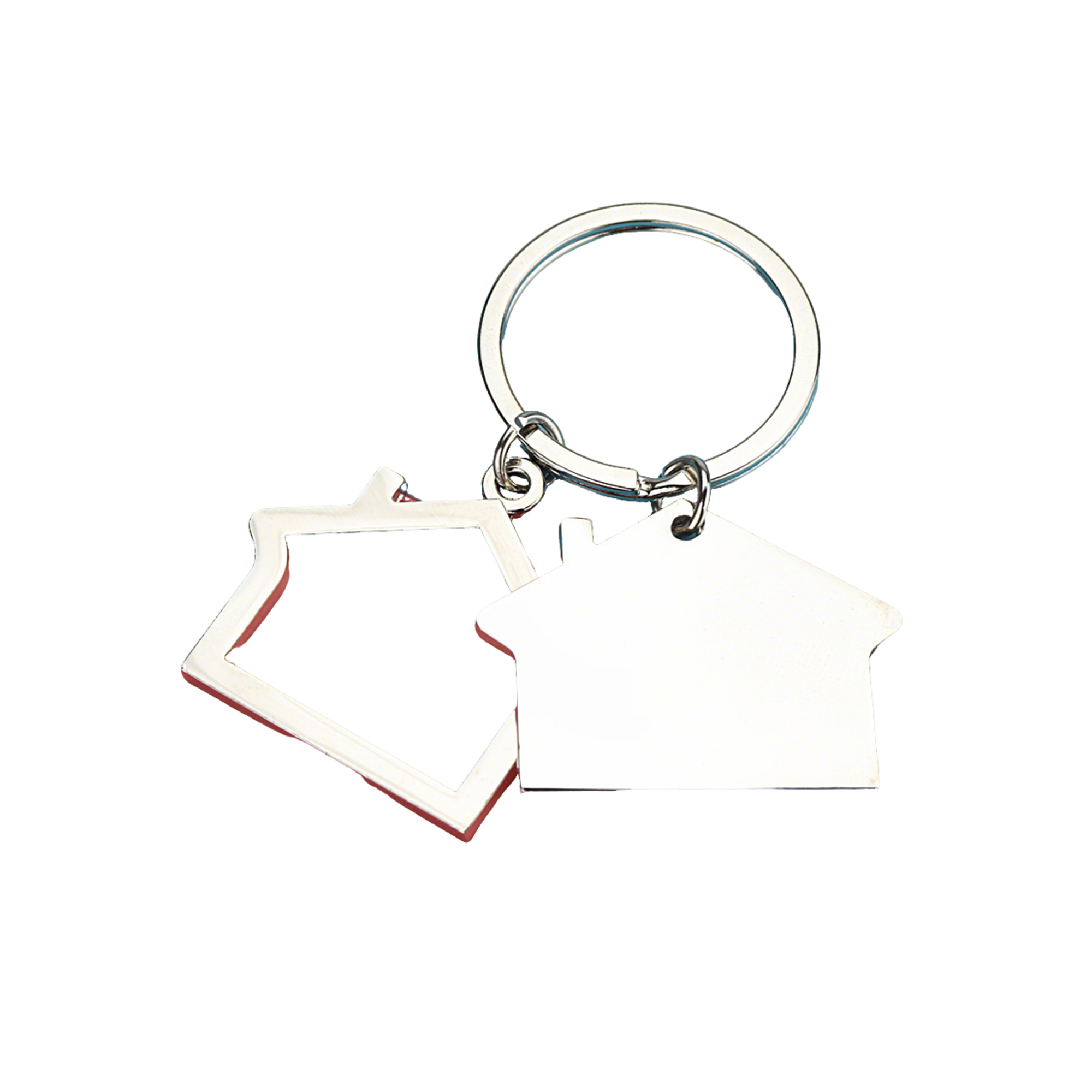 House Shape Metal Key Tag 4