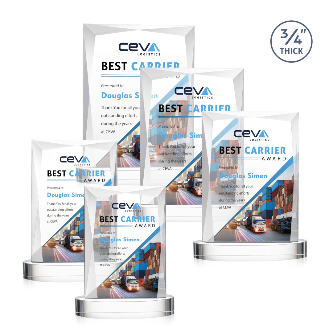 Messina VividPrint™ Award on Alberton - Red