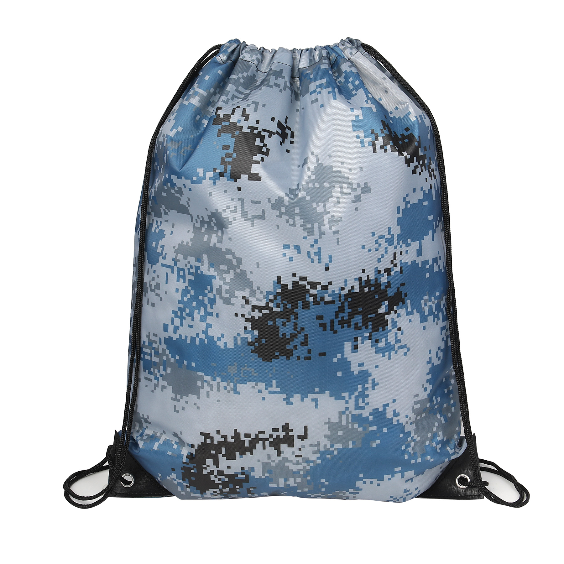 Camo Water-Resistant Drawstring Backpack 9