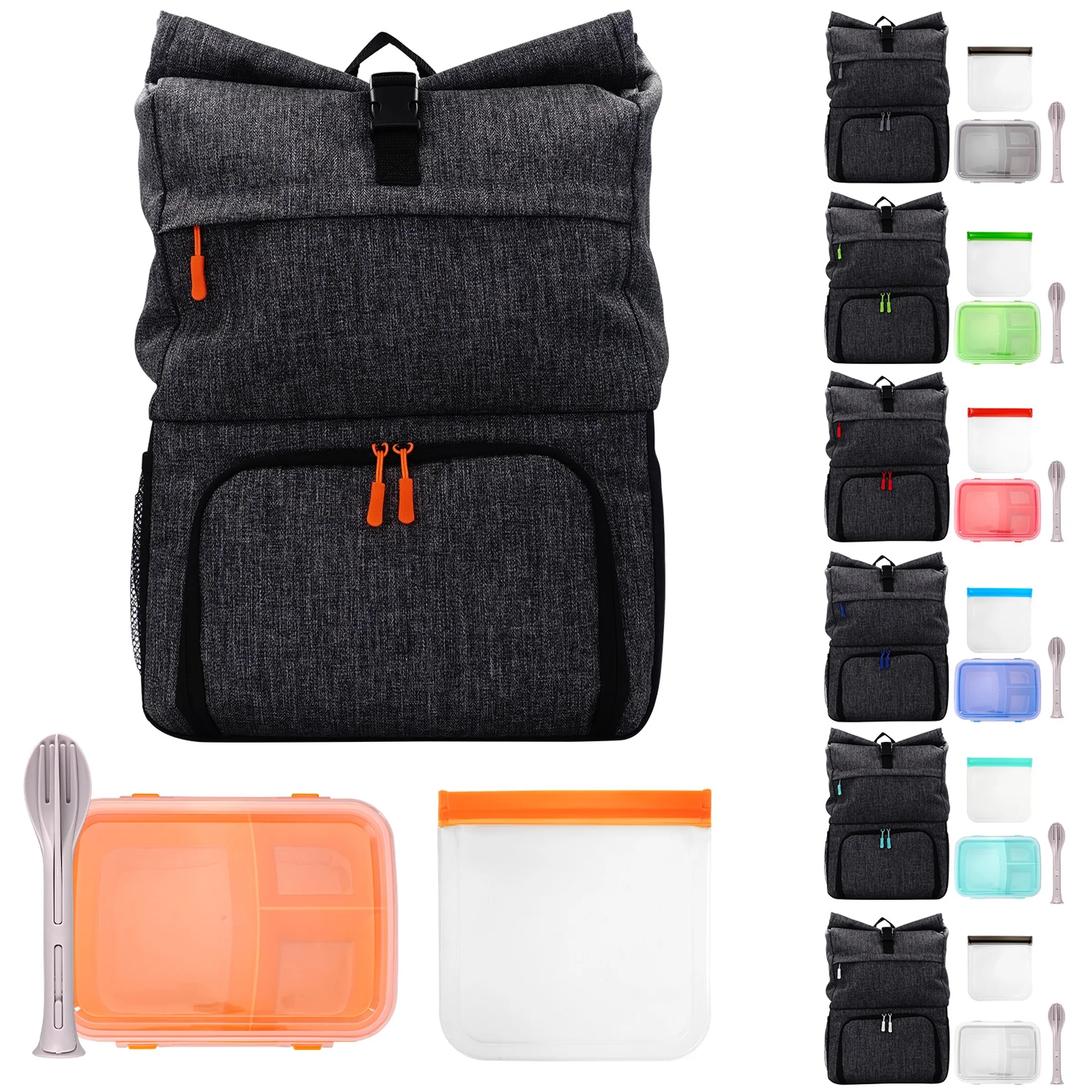 X Line Backpack Cooler Lunch To Go Combo Set 7