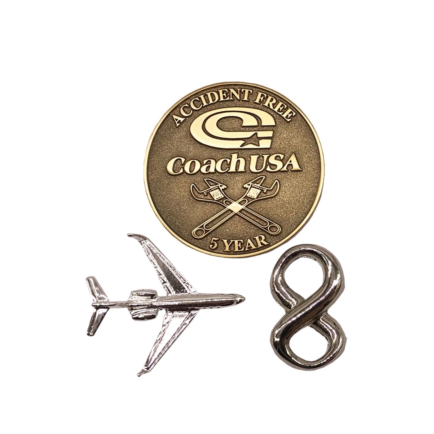 2" Die Struck Custom shaped Lapel Pins 3