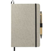 5.5" x 8.5" Recycled Cotton Bound Journal Set 10