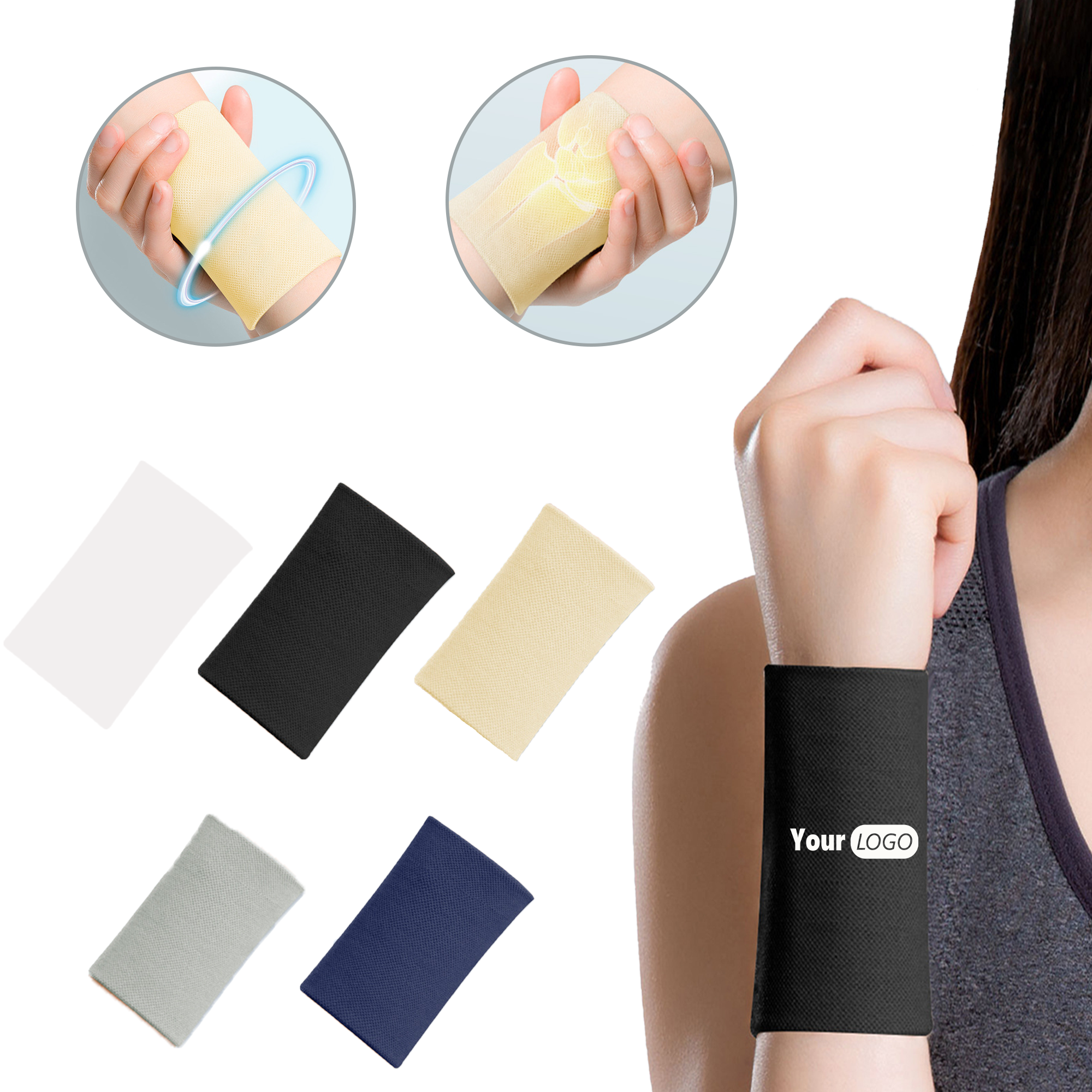 Sport Wrist Compression Sleeve 2