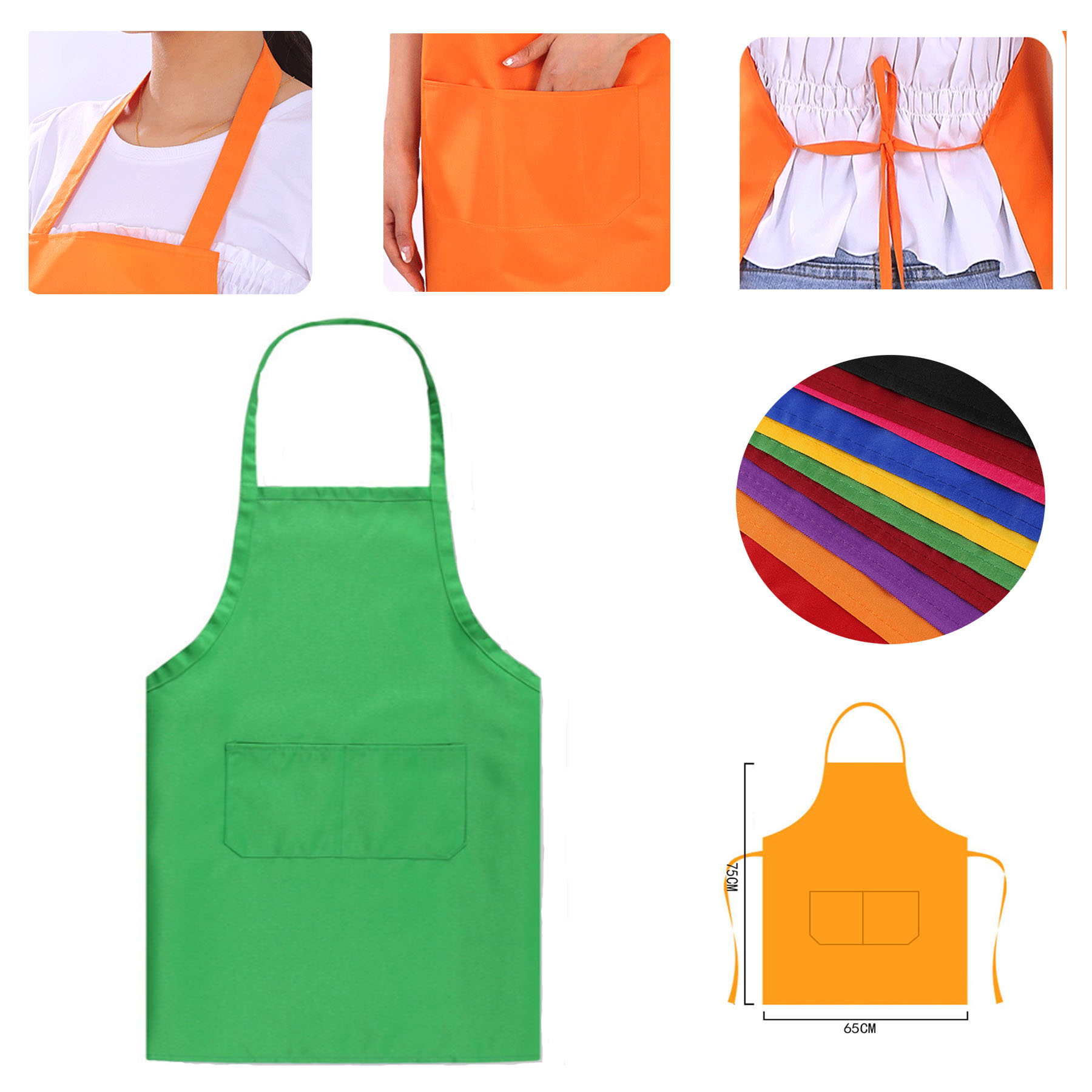 Waterproof And Antifouling apron 1