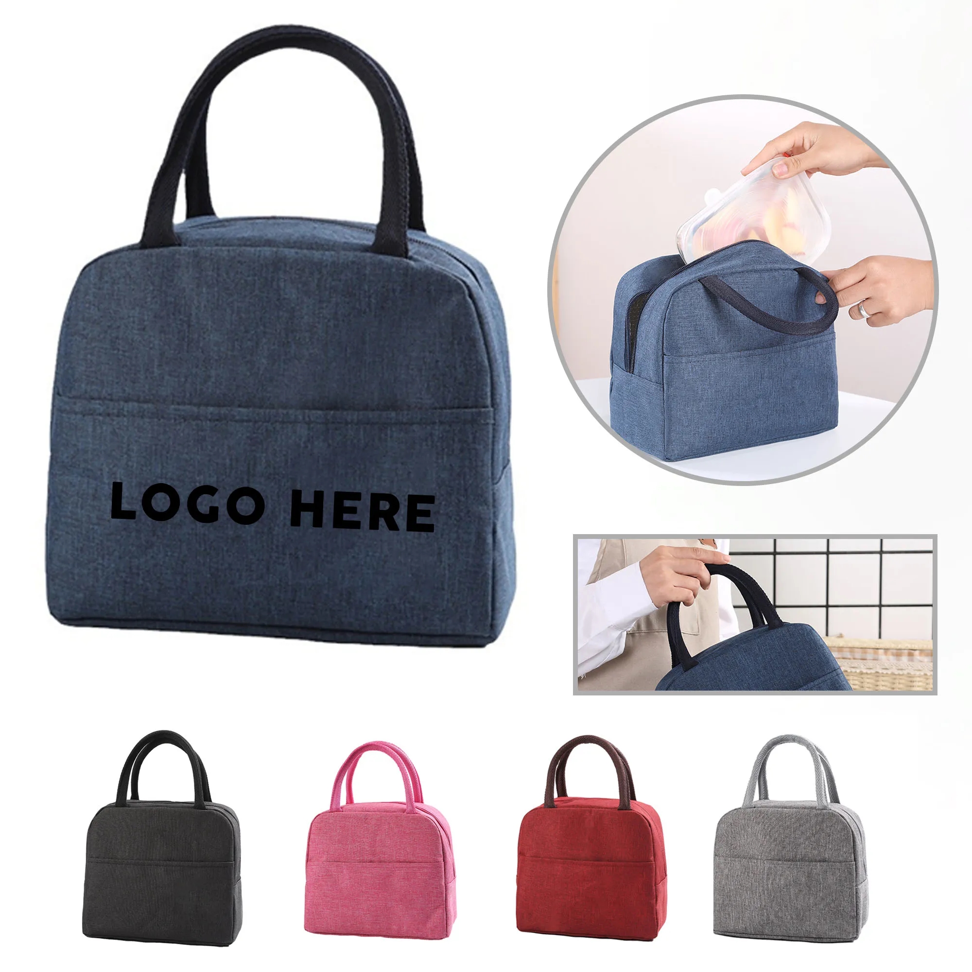 Insulated Lunch Tote Bag 3