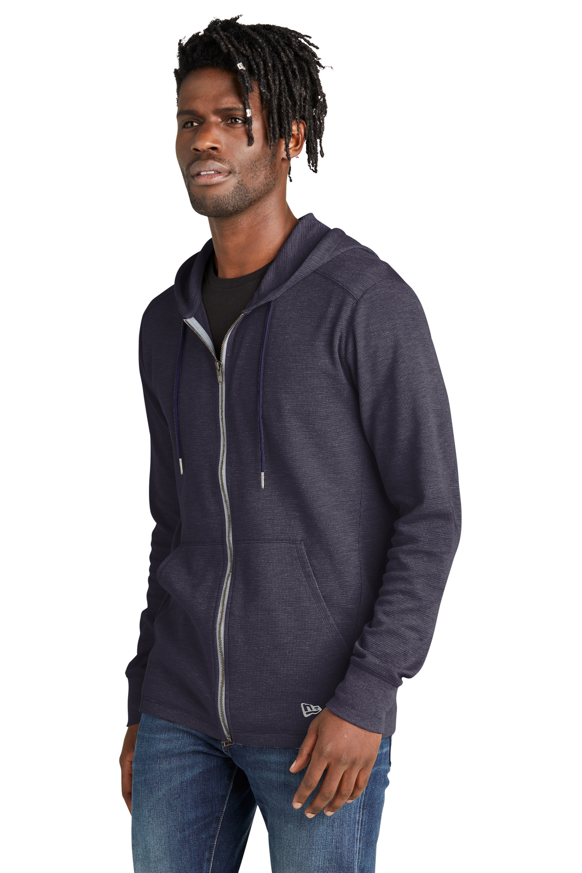 New Era Thermal Full-Zip Hoodie NEA141 19
