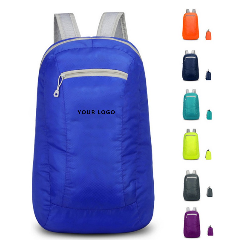Foldable Outdoor Folding Backpack Travel Bag 4