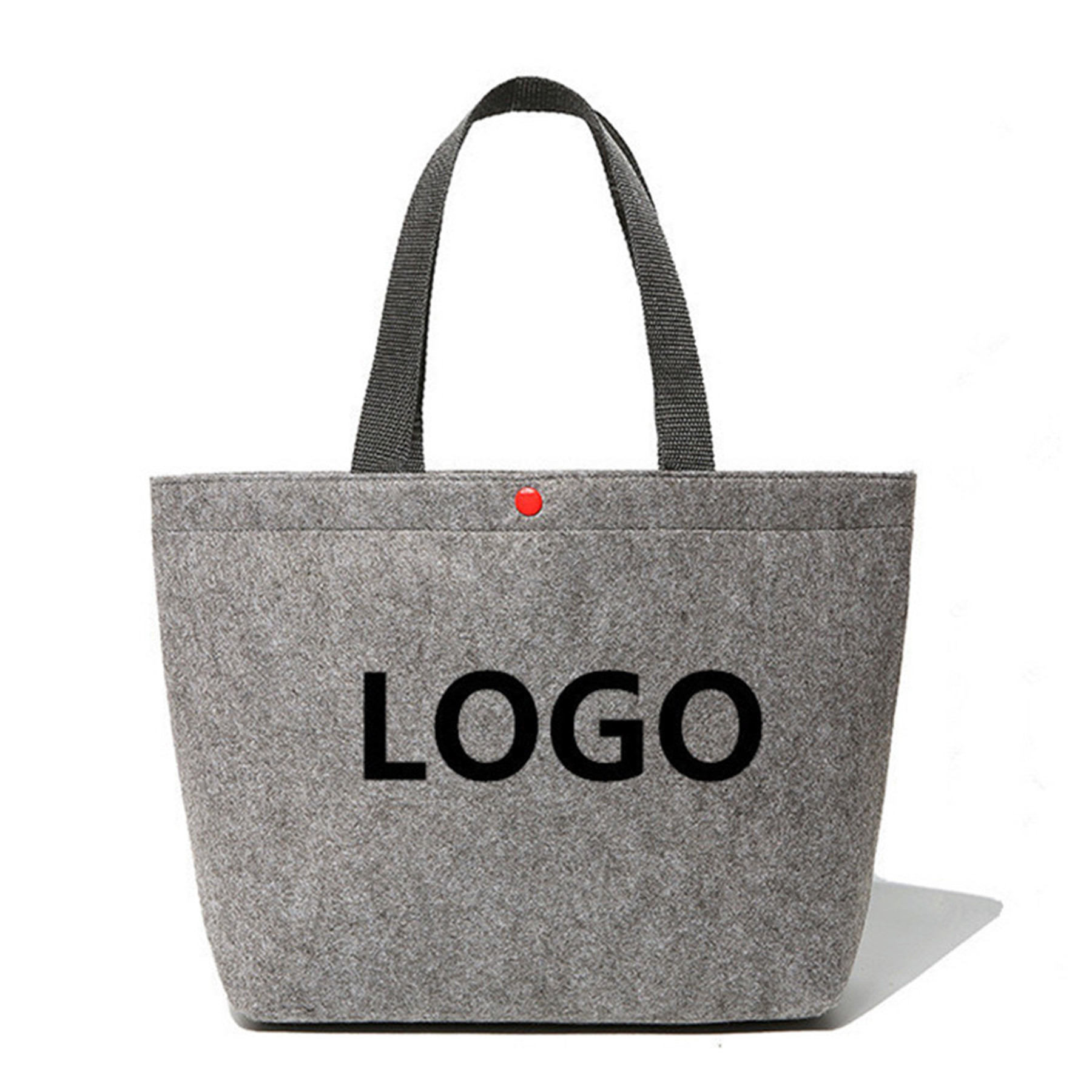 Felt Grocery Shopping Bag, custom tote bag with logo imprint 4