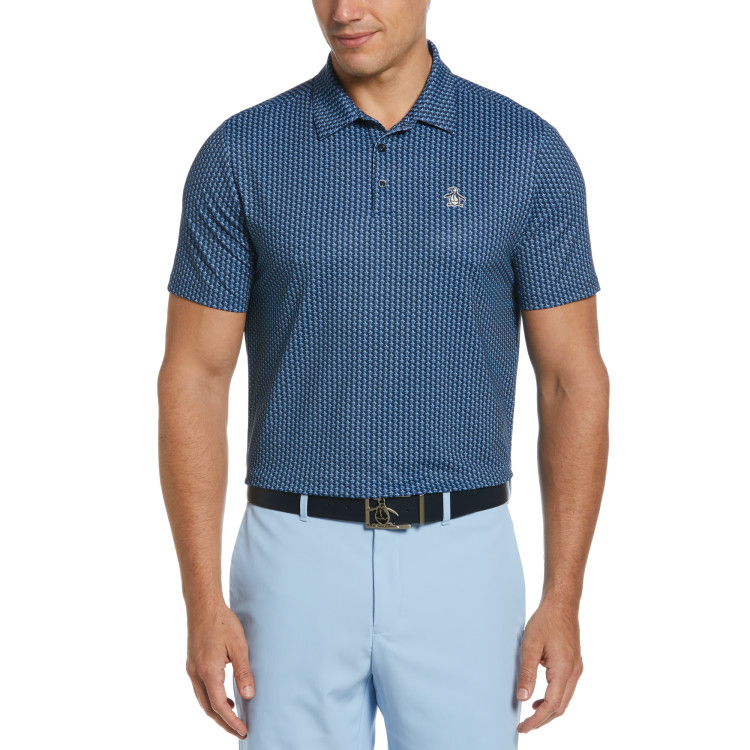 Original Penguin All-Over-Pete Printed Polo (Logo on Left Chest)) 3