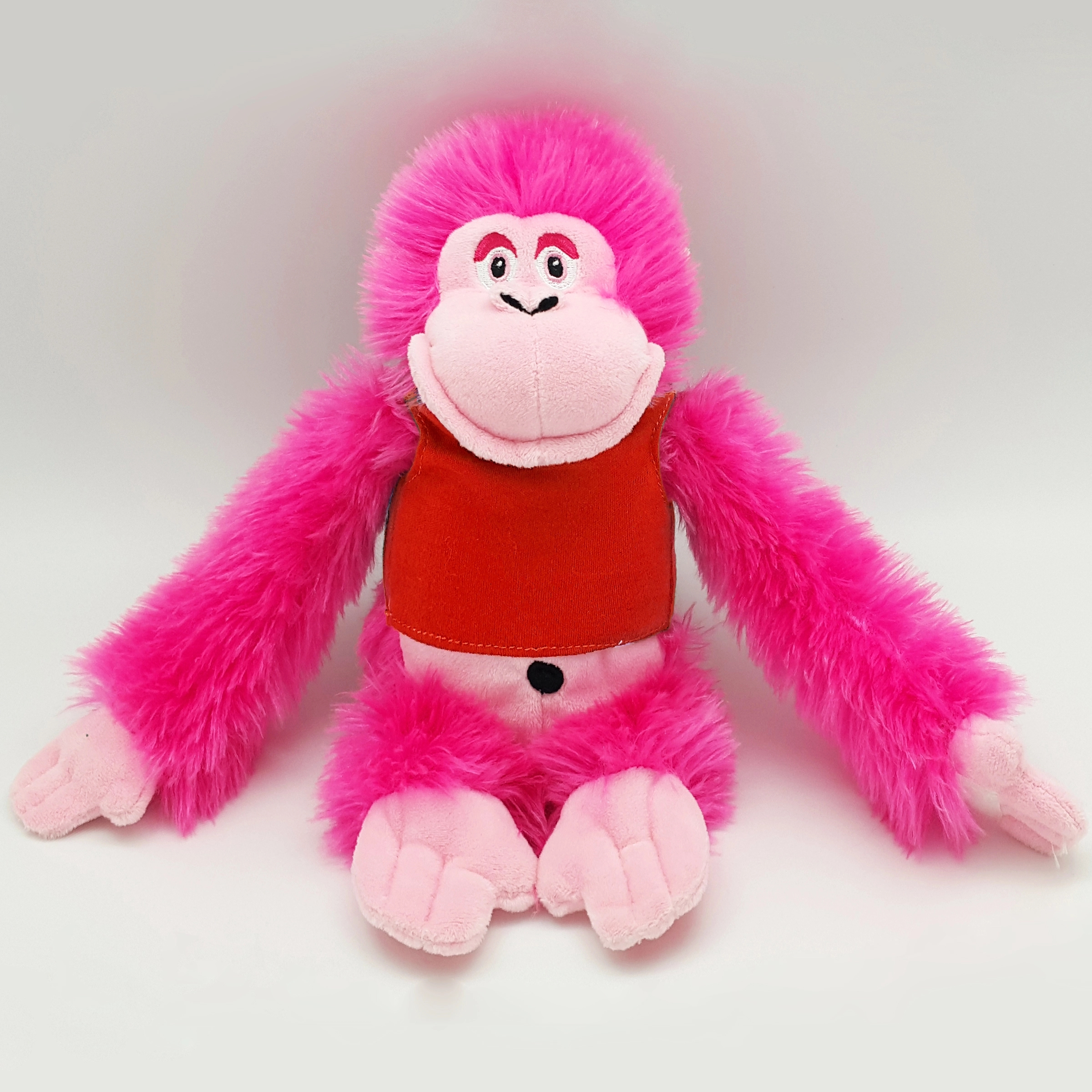 11" Bright Color Hot Pink Gorilla 15