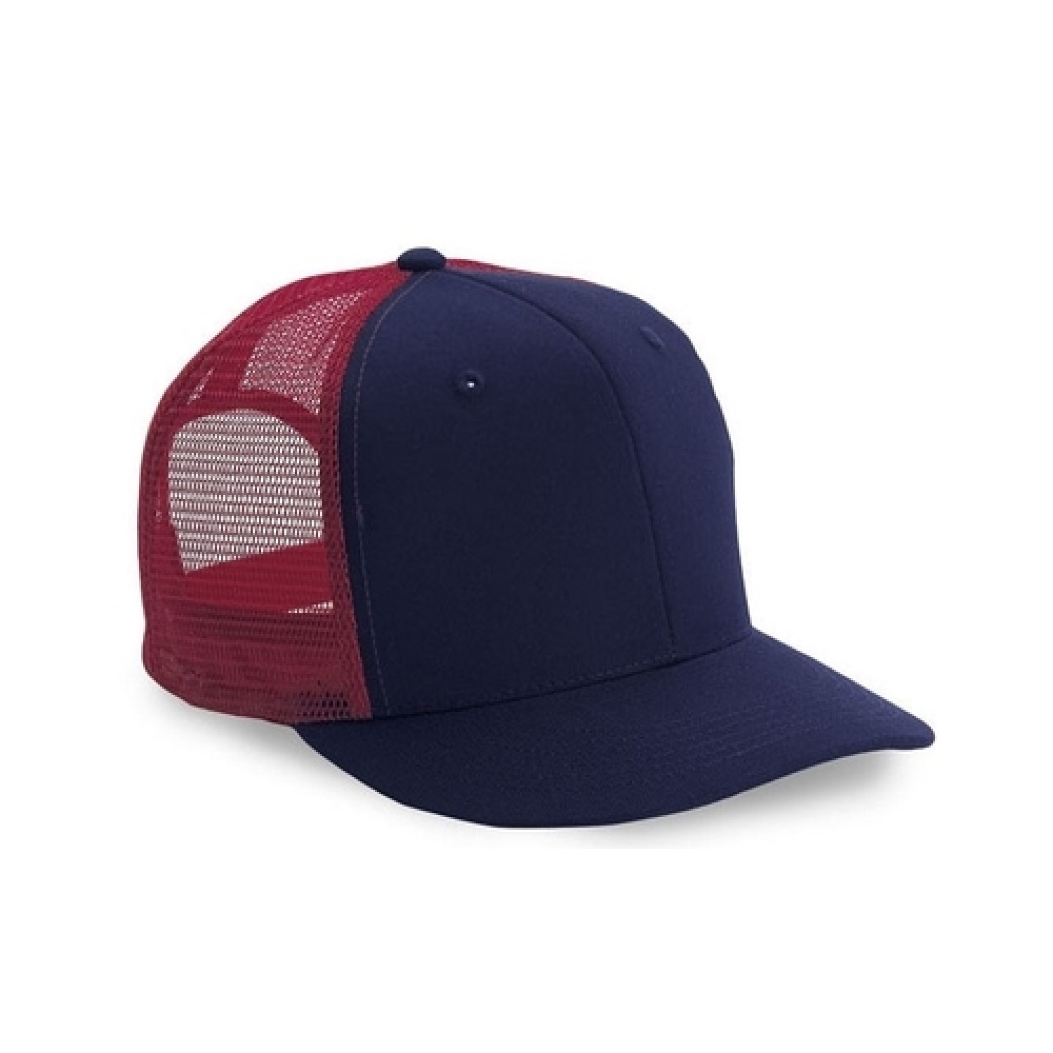 Cotton Twill 6 Panel Mesh Back Cap - High, Medium, Or Low Crown 2