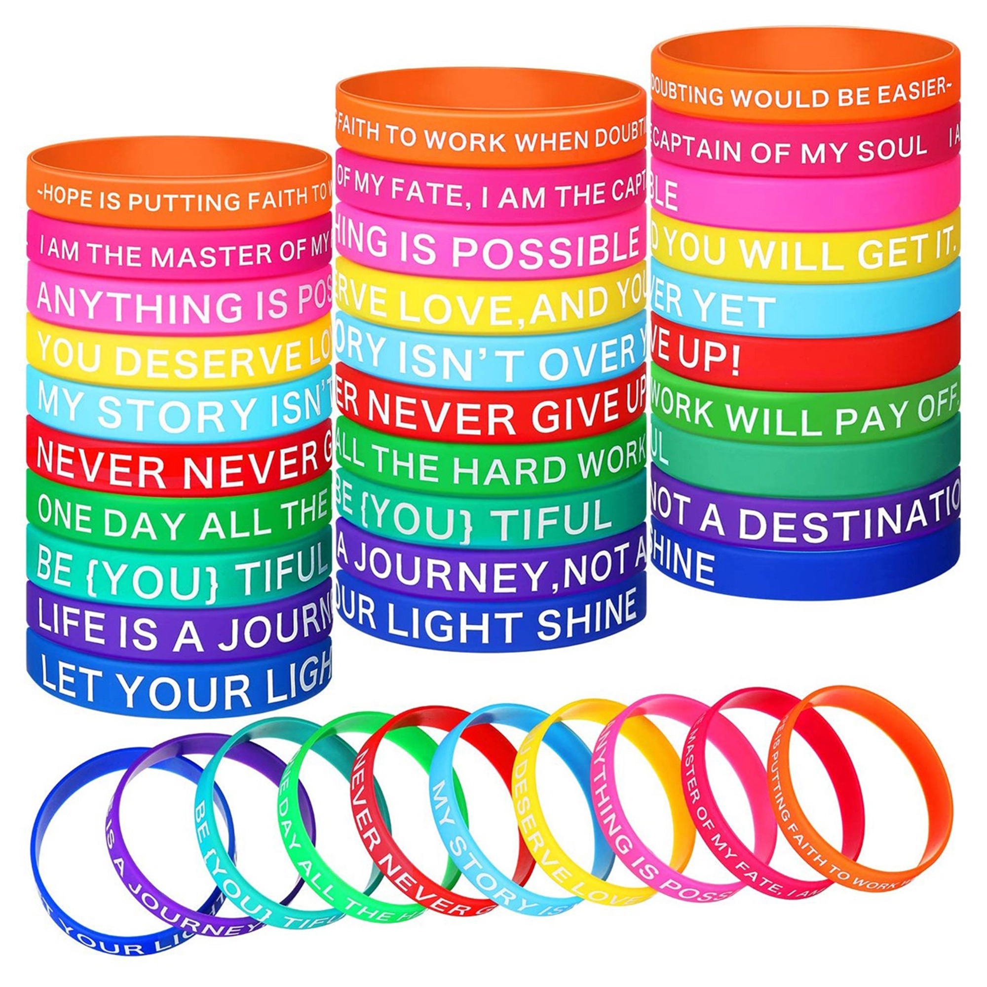Silicone Bracelet MOQ 100PCS 2