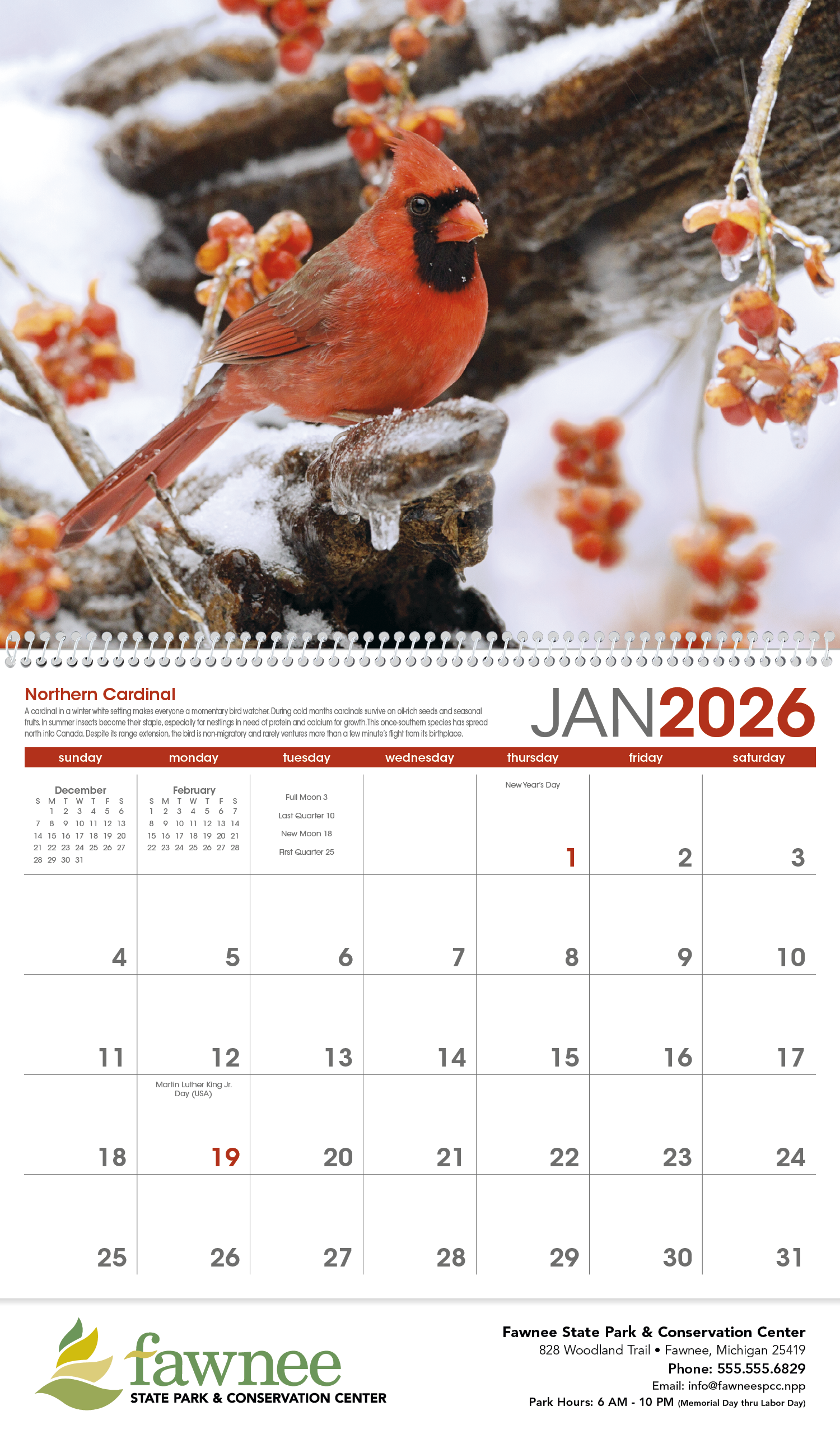 Triumph® Calendars Birds Calendar 9